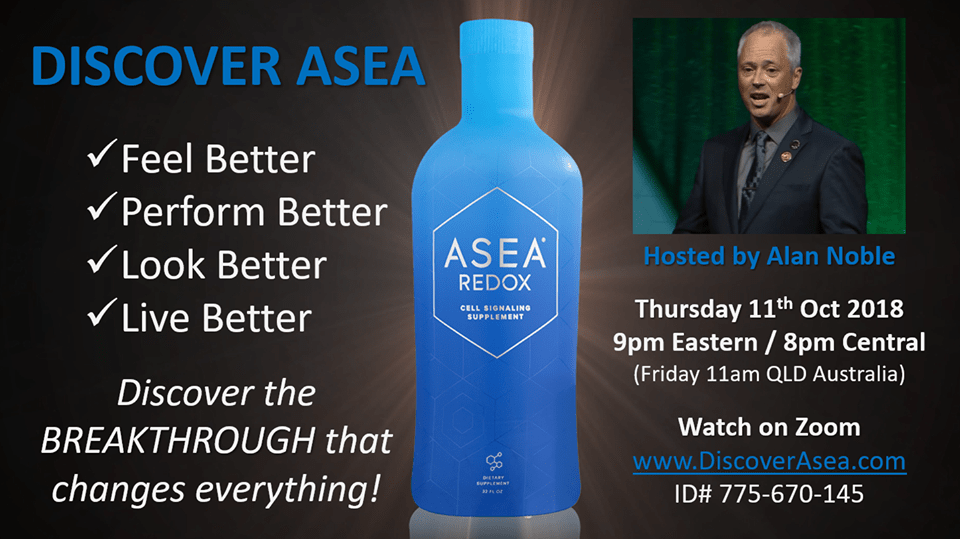 Discover Asea Hosted by Alan Noble Oct 11th