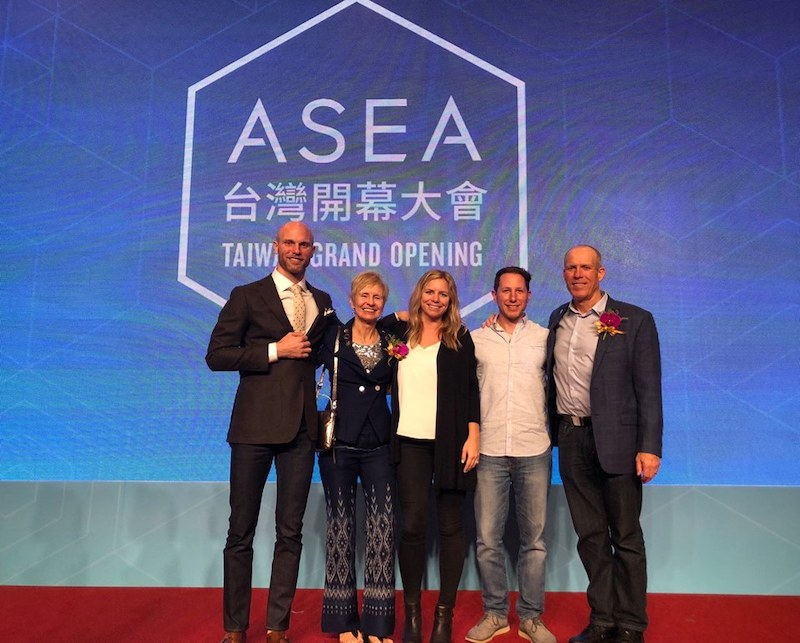 ASEA Taiwan grand opening Schwenklers