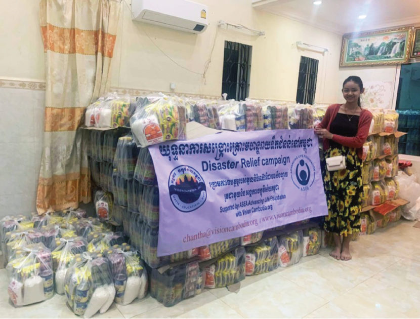 ASEA and The Advancing Life Foundation Provide Flood Assistance for Cambodians